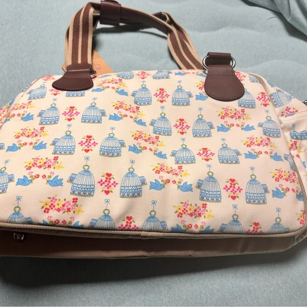 Flights of Fancy Birdcage diaper Bag
